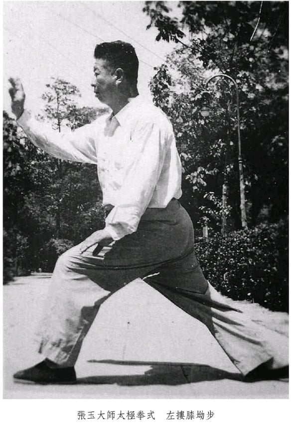 Most boxing (Taijiquan) practitioners believe that Gong Bu (Bow stance) uses the back leg to push (Deng) forward...